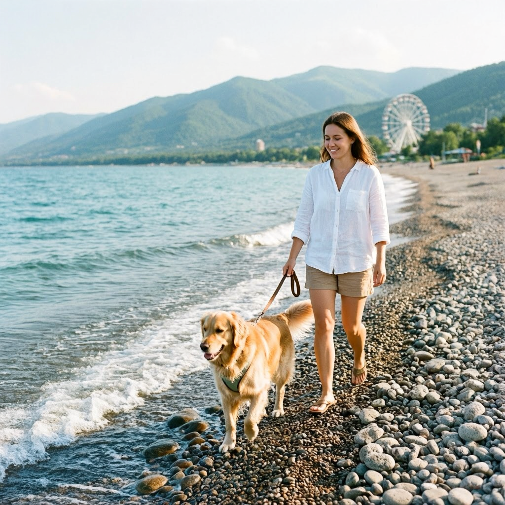 Лазаревское с питомцем pet‑friendly жильё и прогулки с собакой у моря